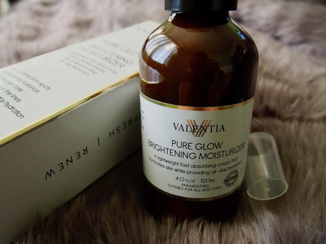 Valentia Pure Glow Brightening Moisturizer: Product Review